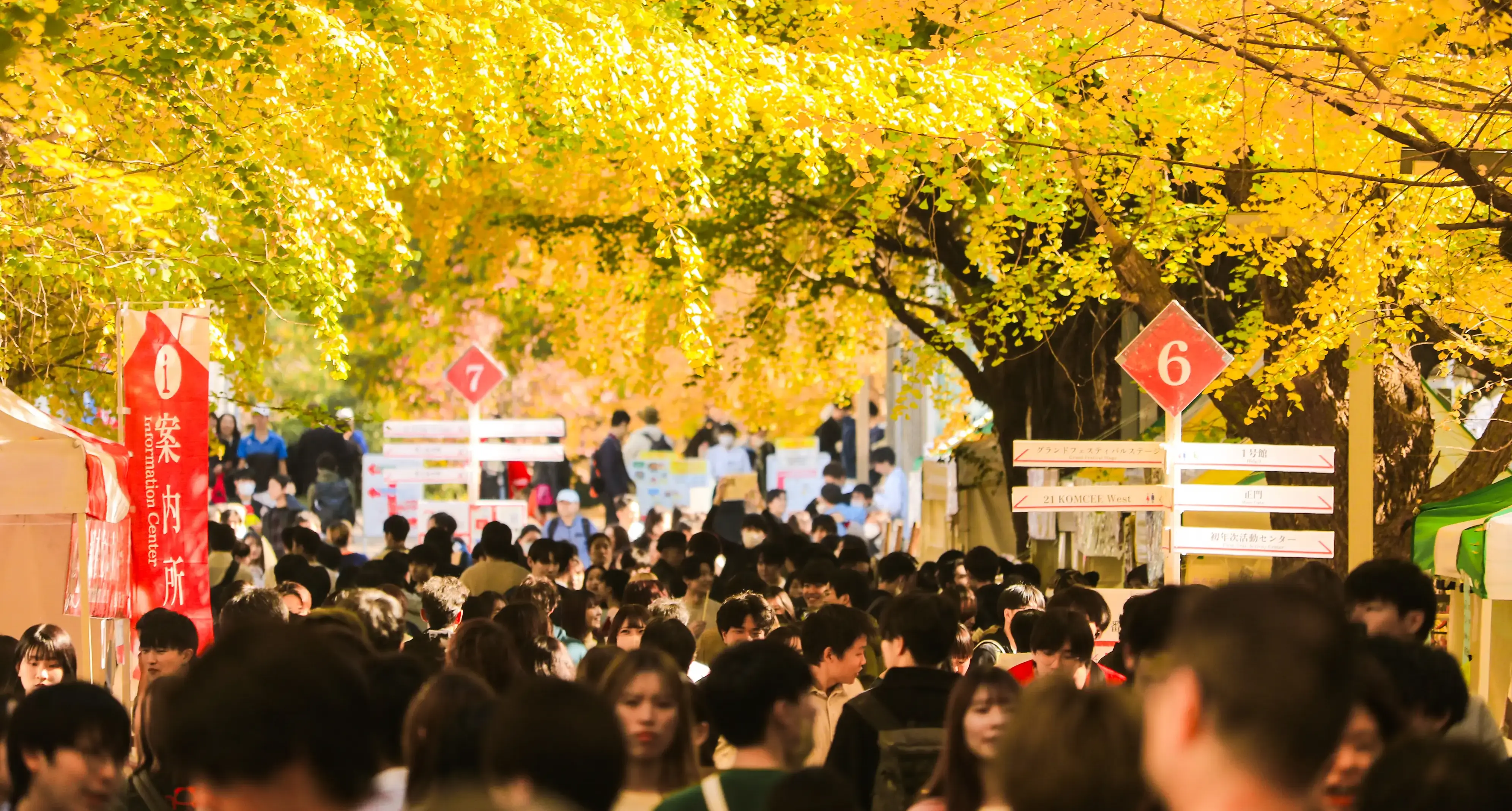 駒場祭当日の様子